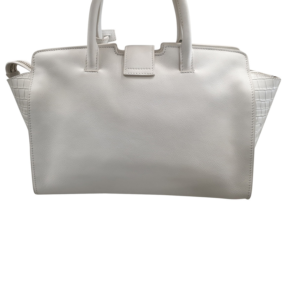 Saint Laurent Shoulder bag Leather in White