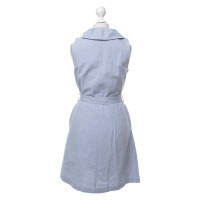 Milly Kleid aus Baumwolle in Blau