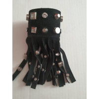 Blumarine Bracelet/Wristband Leather in Black
