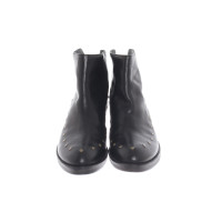 Fiorentini & Baker Stiefeletten aus Leder in Schwarz