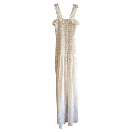 Stella McCartney Kleid aus Baumwolle in Beige