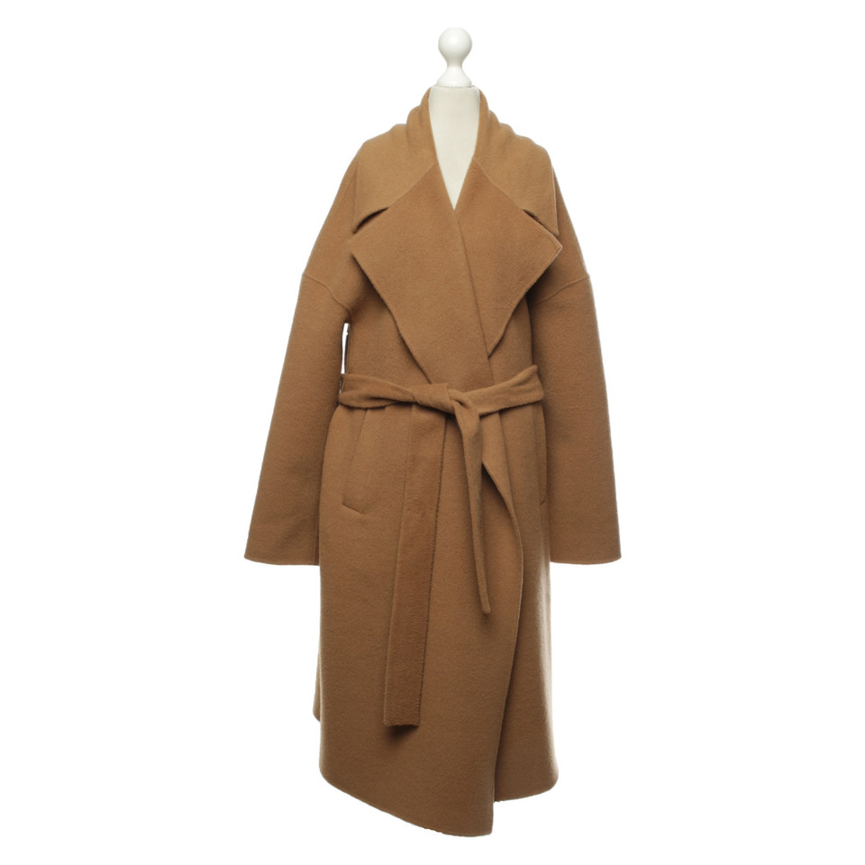 Iris Von Arnim Jacket/Coat Wool in Brown