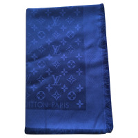 Louis Vuitton Tissu monogramme en bleu