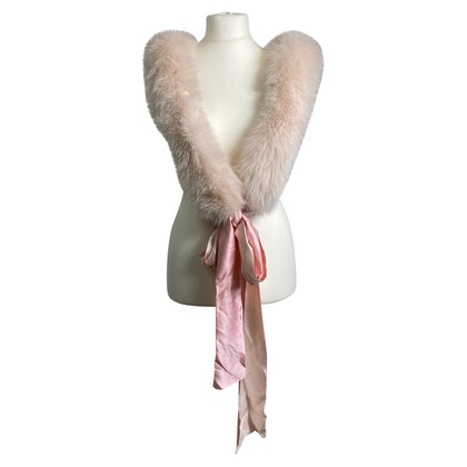 Blumarine Schal/Tuch aus Pelz in Rosa / Pink