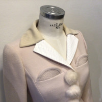 Louis Vuitton Anzug aus Wolle in Nude