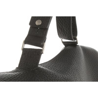 Orciani Handtasche aus Leder in Schwarz