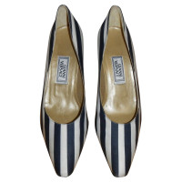 Gianni Versace striped shoes