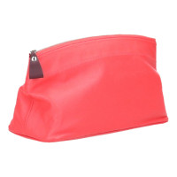 Hermès Reisetasche aus Leder in Rot