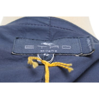 Etro Blazer Cotton in Blue