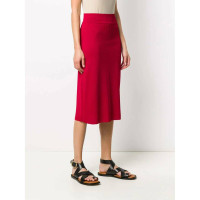 Céline Skirt Viscose in Red