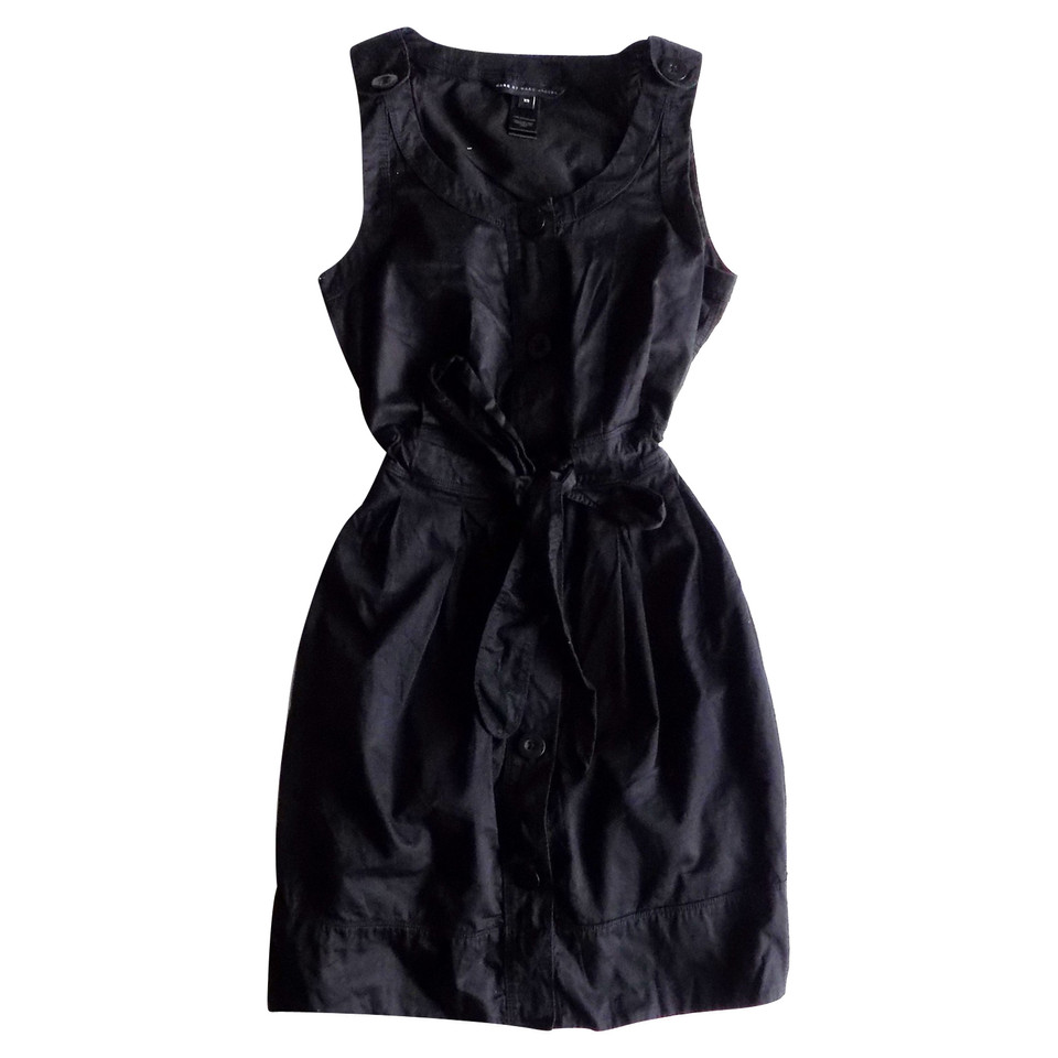 Marc Jacobs Kleid aus Baumwolle in Schwarz