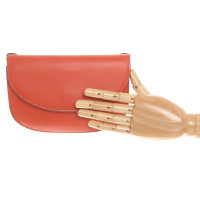 Avril Gau Shoulder bag Leather in Orange