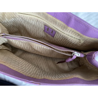 Hilfiger Collection Handtasche aus Leder in Violett