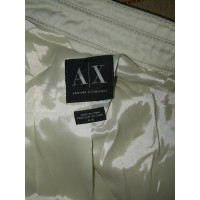 Armani Exchange Jacke/Mantel aus Baumwolle in Beige