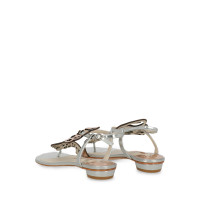 Sophia Webster  Sandals Leather in Silvery