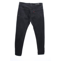 Re/Done Jeans aus Baumwolle in Schwarz