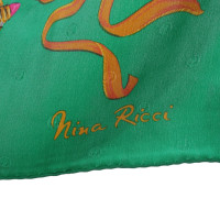 Nina Ricci Scarf/Shawl Silk in Green