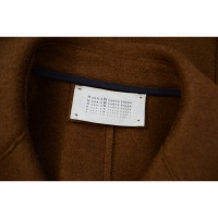 Harris Wharf Jacke/Mantel aus Wolle in Braun