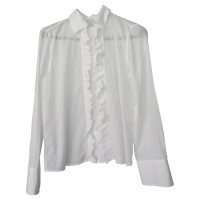 Armani Long sleeve ruffle blouse