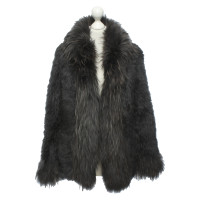 Sonia Rykiel Jacket/Coat Fur in Grey