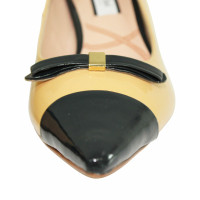 Lucy Choi Sandals Leather in Yellow