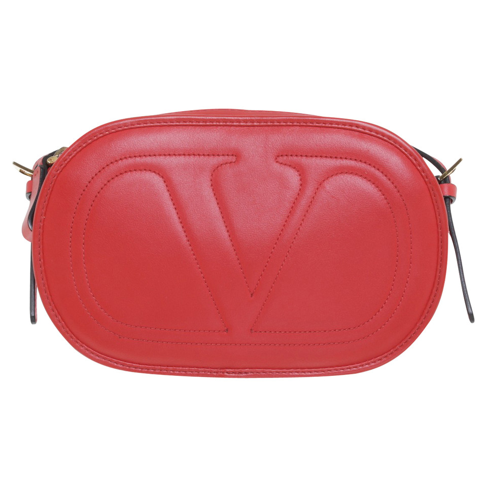 Valentino Garavani Shoulder bag in coral red