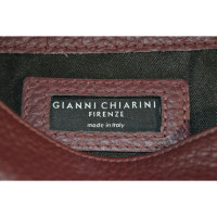 Gianni Chiarini Handtasche aus Leder in Bordeaux