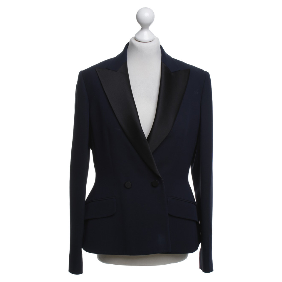 Christian Dior Blazer in Blu / Nero