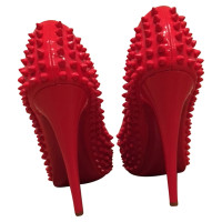 Christian Louboutin Plateau-toes With Rivets