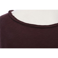 American Vintage Top en Coton en Bordeaux