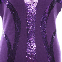 Alberta Ferretti Dress Wool in Violet