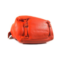 Fendi Shopper Leather in Orange