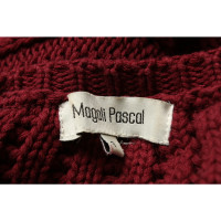 Magali Pascal Tricot en Coton en Rouge