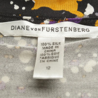 Diane Von Furstenberg vestito "Jule" con motivo