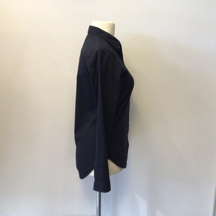 Christian Dior Oberteil aus Baumwolle in Schwarz