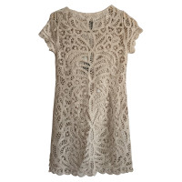 Bcbg Max Azria Kleid aus Baumwolle in Beige