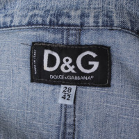 D&G Jeansblazer in light blue