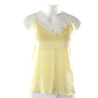 Anine Bing Top Silk in Yellow