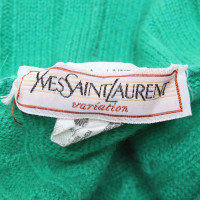 Yves Saint Laurent Robe en vert