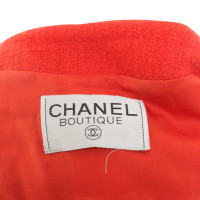 Chanel Bouclé-Blazer in Rot
