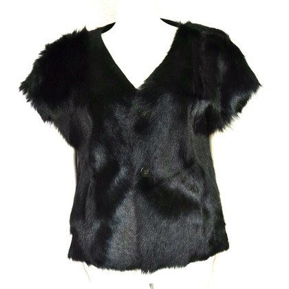 Escada Jacket/Coat Fur in Black