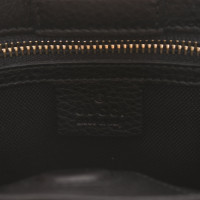 Gucci Bamboo Bag aus Leder in Schwarz