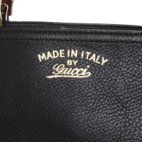 Gucci Bamboo Bag in Pelle in Nero
