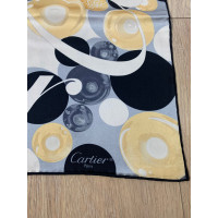 Cartier Scarf/Shawl Silk in Grey