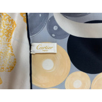 Cartier Scarf/Shawl Silk in Grey