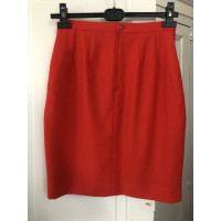 Maska Skirt Wool in Red