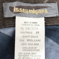 Issey Miyake Trousers skirt with check pattern