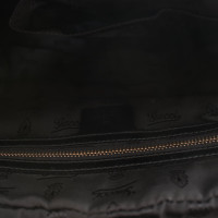 Gucci Bamboo Bag aus Lackleder in Schwarz