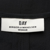 Day Birger & Mikkelsen Top en Soie en Noir