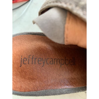 Jeffrey Campbell Sandals Suede in Grey